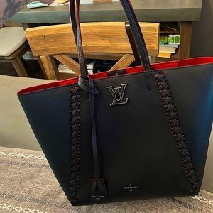 Louis Vuitton Lockme Cabas Braided Handbag